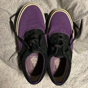 Purple/Black Vans 🔮